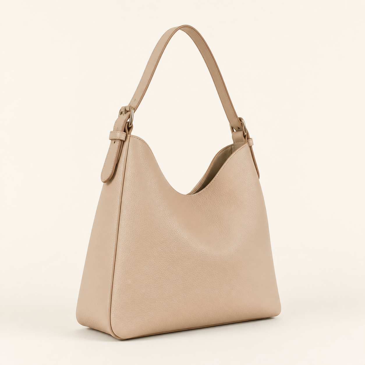 Beige everyday fashion handbag from THE NEW SHOP