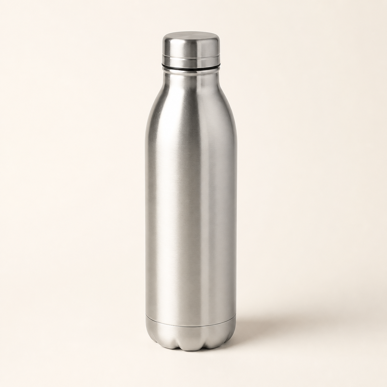 Stainless steel water bottle representing the Daily Needs collection